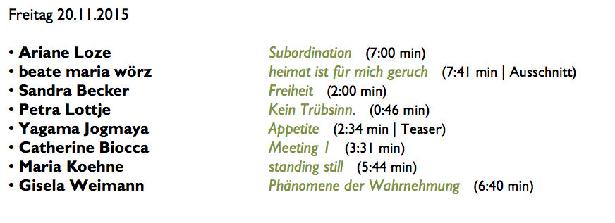 screening freitag